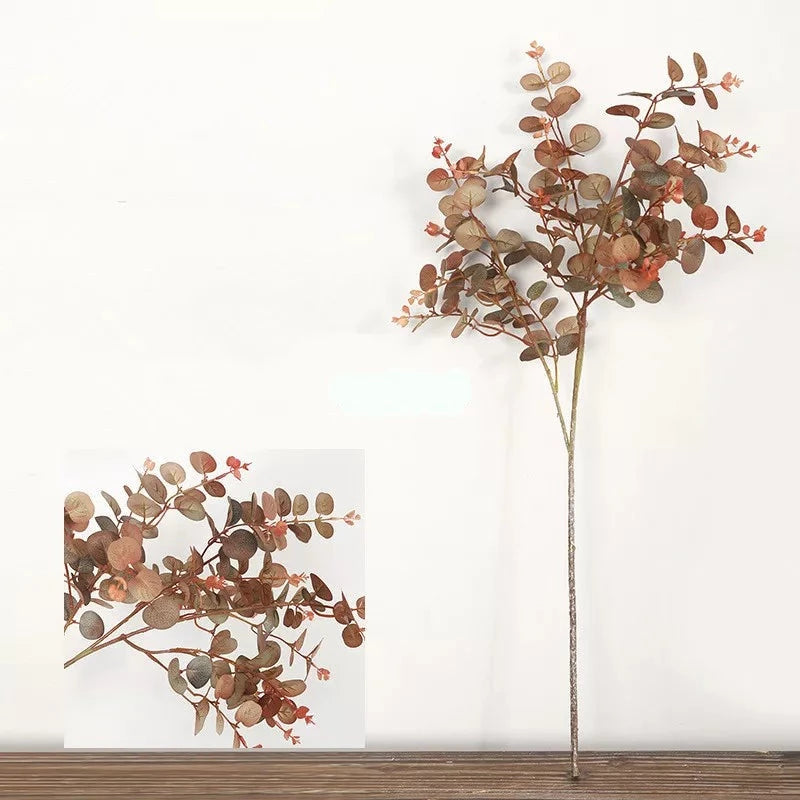 Ramo de Folhas de Eucalípto Artificiais para Decoração - Casa Farfelle