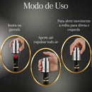 Rolha de Vinho com Vedação a Vácuo Premium Elegance - Casa Farfelle