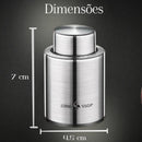 Rolha de Vinho com Vedação a Vácuo Premium Elegance - Casa Farfelle