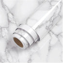 Rolo de 10 Metros Papel de Parede Alumínio Adesivo Impermeável - Casa Farfelle