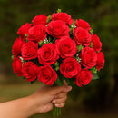 Rosas Artificiais Buquê com 24 Flores - Casa Farfelle