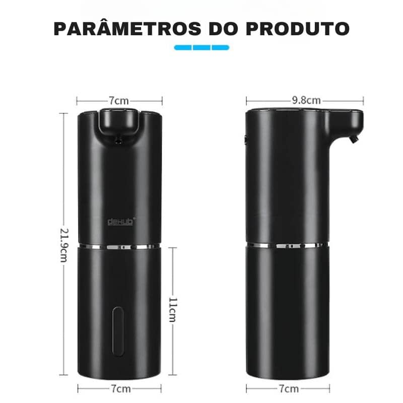 Saboneteira Dispensers Sabonete Líquido Automático Polihousi - Casa Farfelle