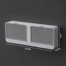 Saboneteira Dupla Suporte Parede Porta Sabonete Fixação com Adesivo - Casa Farfelle