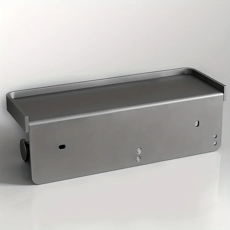 Suporte de Papel Higiênico com Prateleira - Casa Farfelle