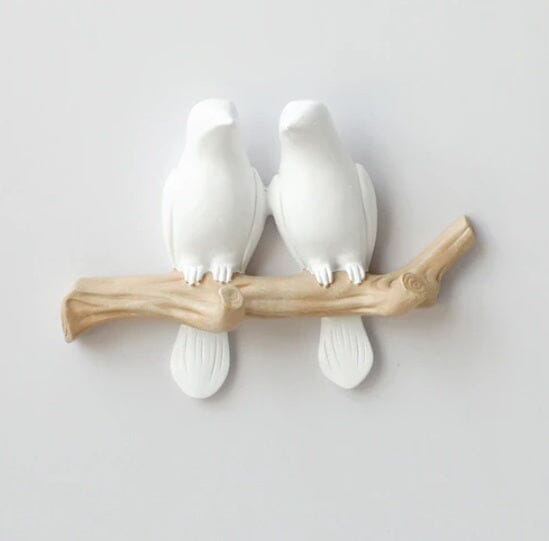 Suporte de Parede Pássaros - Casa Farfelle