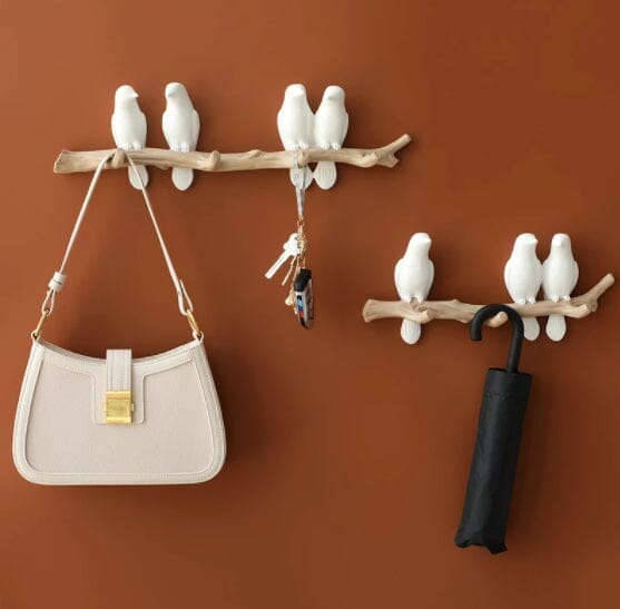 Suporte de Parede Pássaros - Casa Farfelle