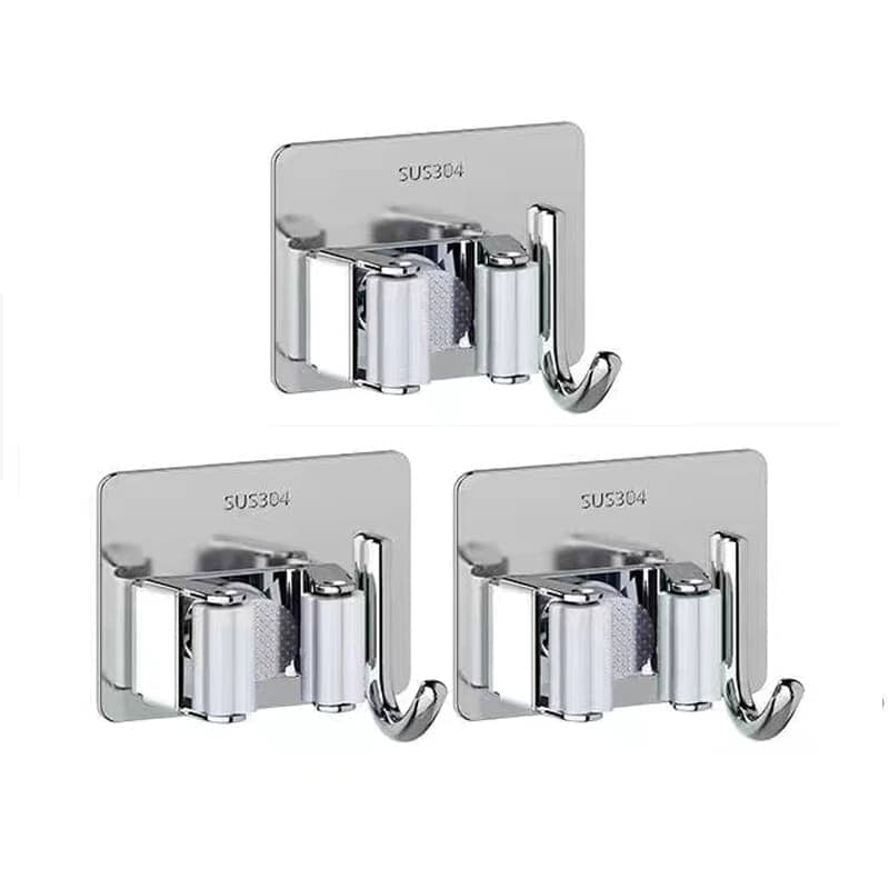 Suporte de Vassoura Adesivo de Parede Polihousi - Casa Farfelle