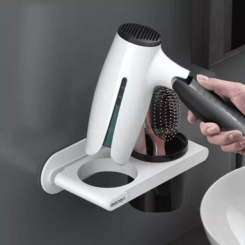 Suporte para Secador de Cabelo Suporte de Parede Polihousi - Casa Farfelle