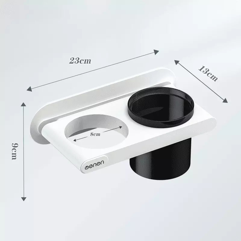 Suporte para Secador de Cabelo Suporte de Parede Polihousi - Casa Farfelle