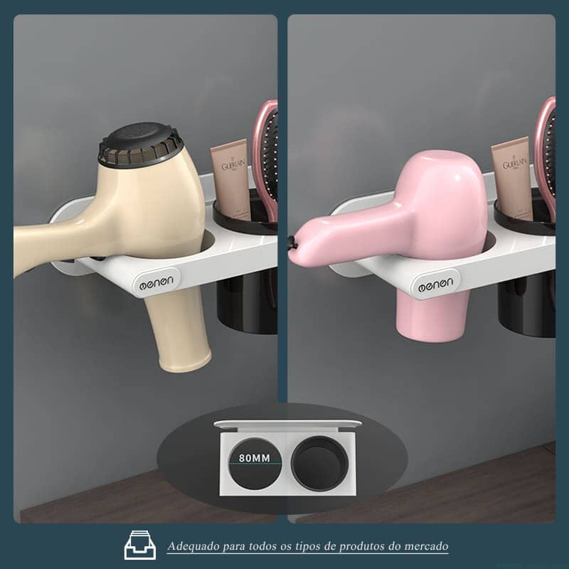 Suporte para Secador de Cabelo Capelli - Casa Farfelle