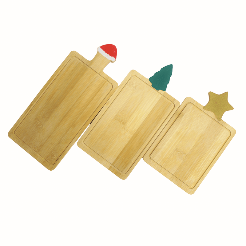 Tábua de Frios Natalina - Kit com 3pcs - Casa Farfelle