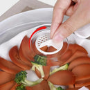 Tampa Anti-respingos para Micro-ondas e Forno com Saída de Vapor Lenogue - Casa Farfelle