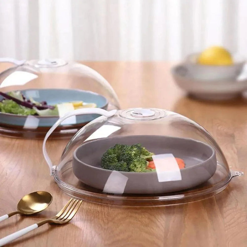 Tampa Anti-respingos para Micro-ondas e Forno com Saída de Vapor Lenogue - Casa Farfelle