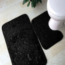 Jogo de Tapetes Banheiro Com 3 Peças - Casa Farfelle