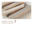 Tapete de Algodão Retangular Sala Quarto Nórdico Colorful - Casa Farfelle