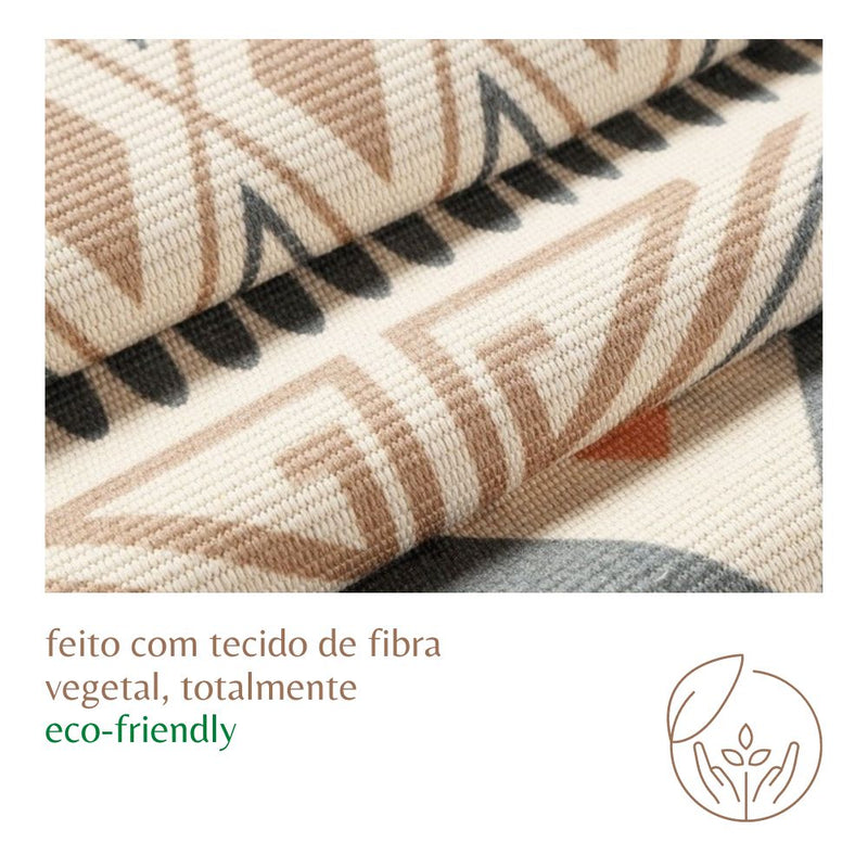 Tapete de Algodão Retangular Sala Quarto Nórdico Grande Grécia - Casa Farfelle