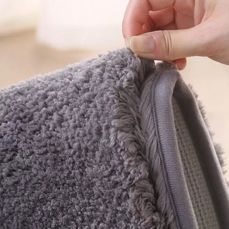 Tapete para Banheiro Felpudo Antiderrapante Absorvente Polihousi - Casa Farfelle