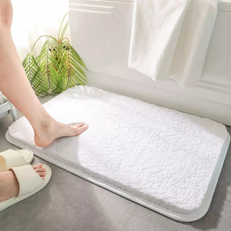 Tapete para Banheiro Felpudo Antiderrapante Absorvente Polihousi - Casa Farfelle