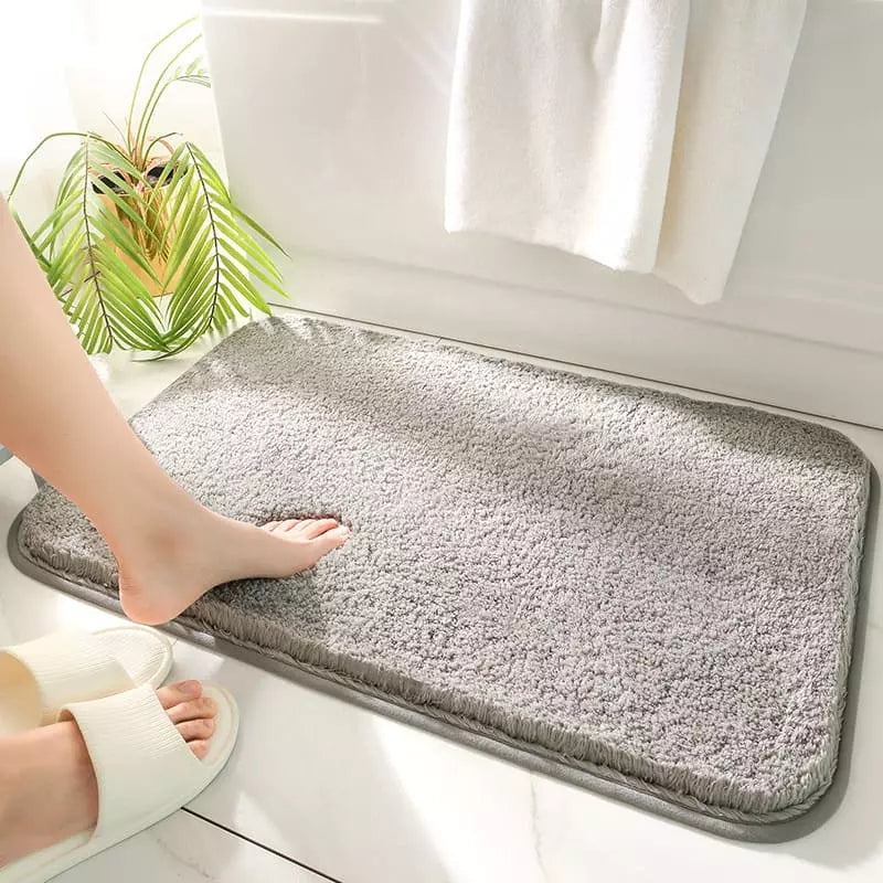 Tapete para Banheiro Felpudo Antiderrapante Absorvente Polihousi - Casa Farfelle