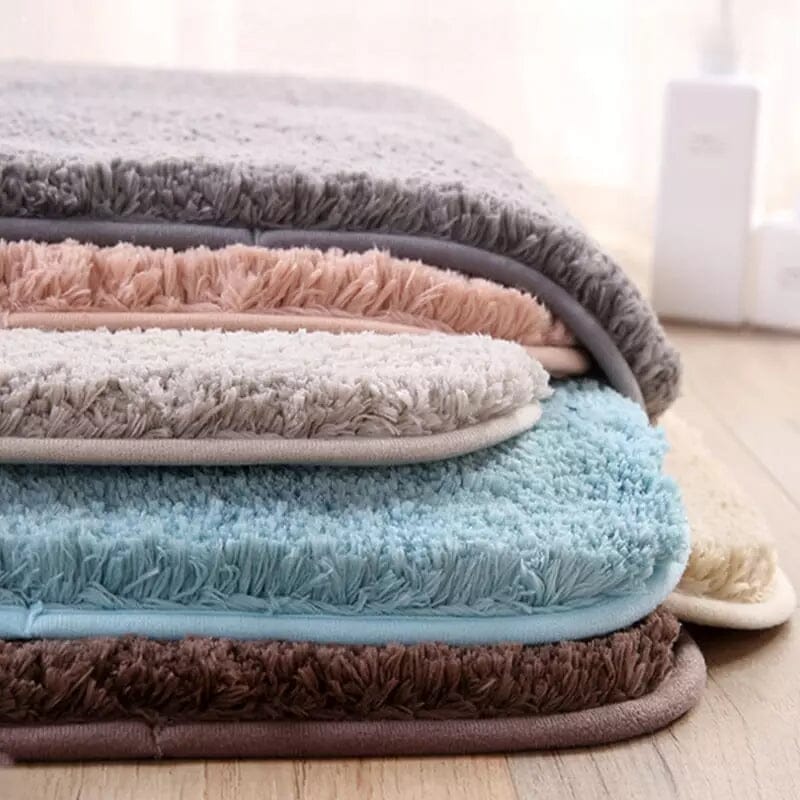 Tapete para Banheiro Felpudo Antiderrapante Absorvente Polihousi - Casa Farfelle