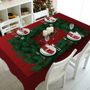 Toalha de Mesa para Natal Impermeável - Merry Christmas