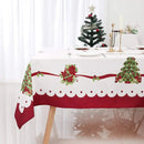 Toalha de Mesa para Natal Retangular Impermeável - Árvore