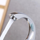 Torneira de Metal Brilhante para Banheiro com Saída de Água Fria - Casa Farfelle