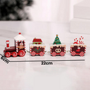 Trenzinho de Madeira Decoração Natal - Casa Farfelle