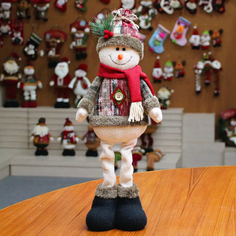 Trio de Enfeites Natalinos Aconchegantes para Decoração de Natal - Casa Farfelle