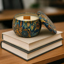 Vela Aromática Alecrim com Pavio de Madeira - Casa Farfelle