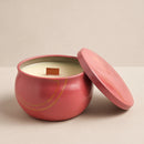 Vela Aromática Maçã e Canela com Pavio de Madeira - Casa Farfelle