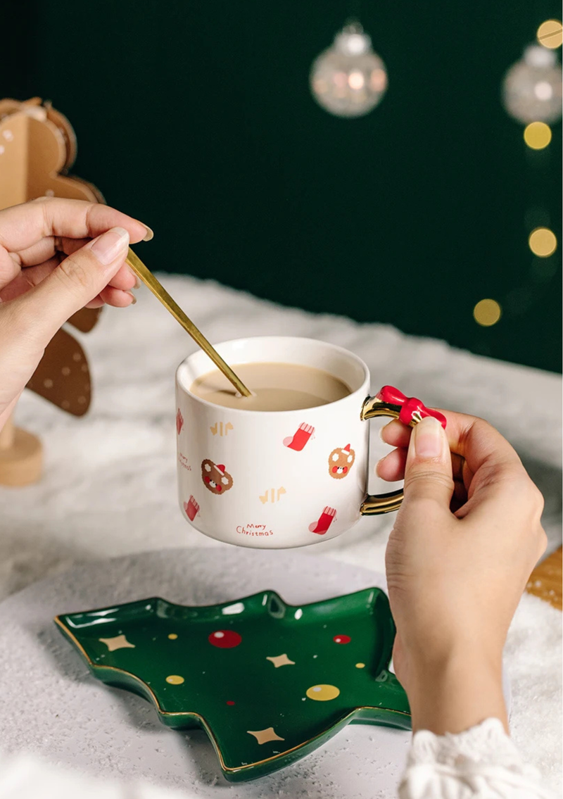 Xícara de 220ml com Prato e Colher