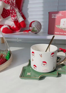 Xícara de 220ml com Prato e Colher